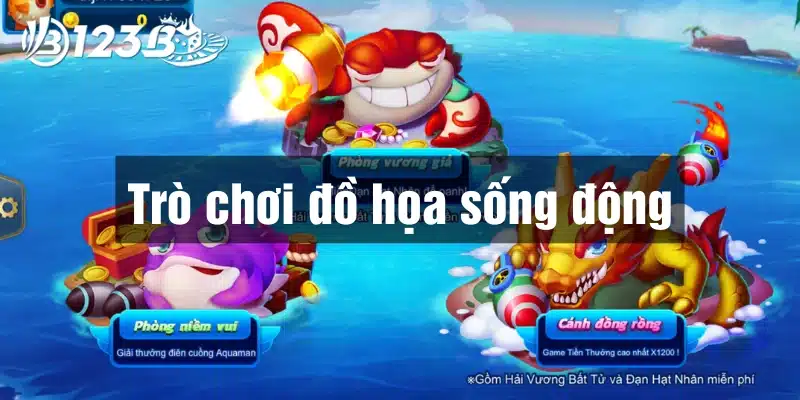 Game có thiết kế đẹp mắt, ấn tượng với hình ảnh sắc nét