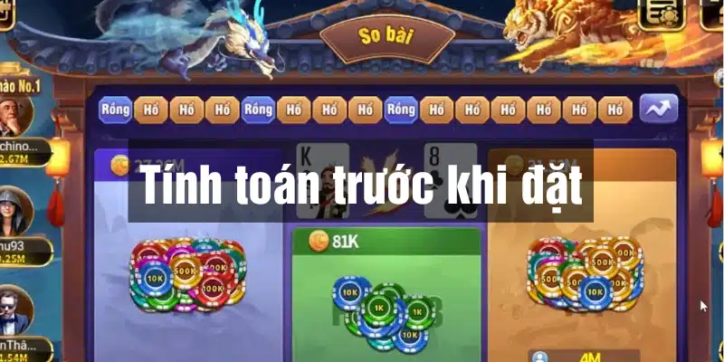 Bạn nên cẩn trọng vốn trong cách chơi Rồng Hổ