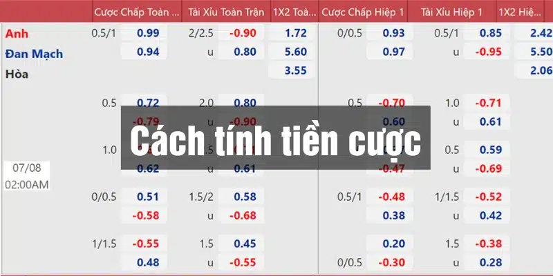 Chi tiết cách thức hoạt động Kèo Châu Âu 