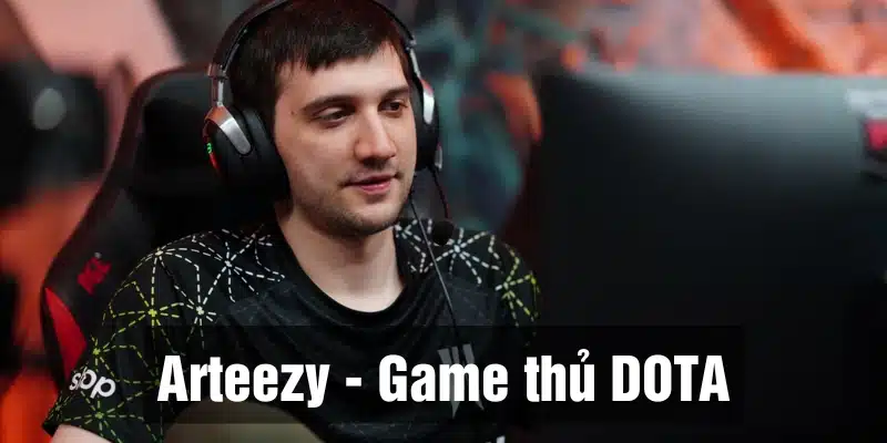 Arteezy một trong những cái tên các game thủ nổi tiếng Esports