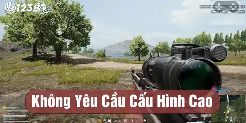 PUBG Lite không yêu cầu cấu hình