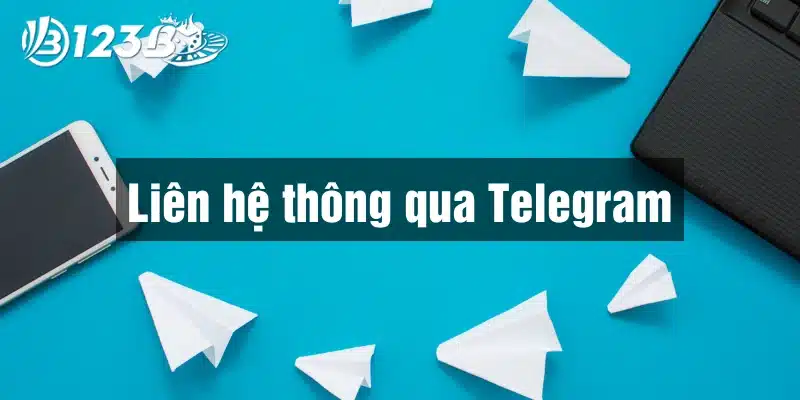 Liên hệ CSKH 123B qua Telegram