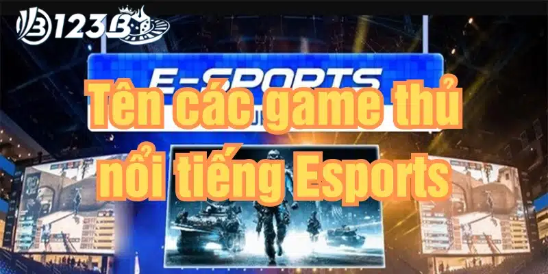 tên các game thủ nổi tiếng Esports