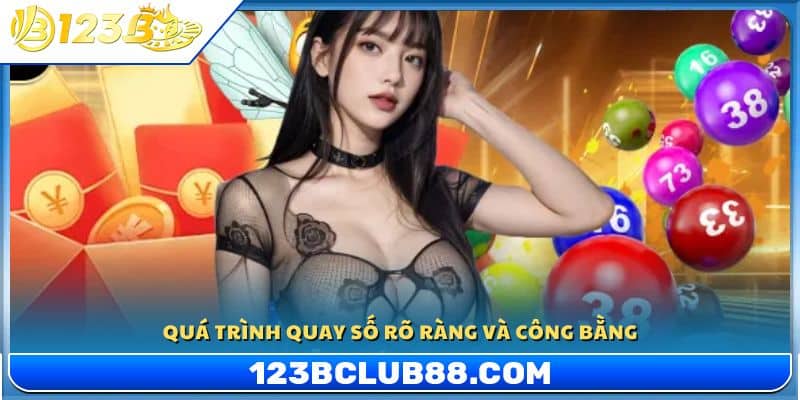Quá trình quay số rõ ràng và công bằng